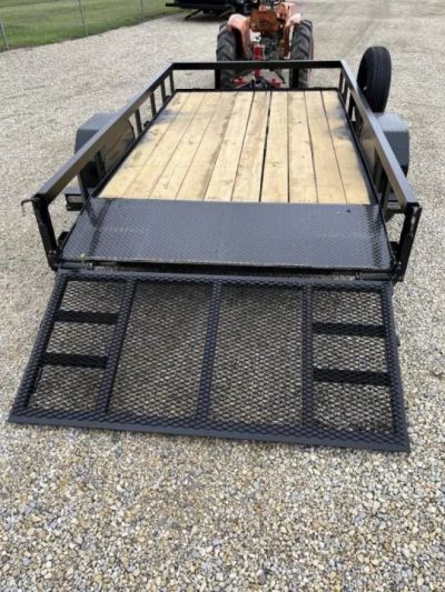 New 2027 Stag Trailers 76"x12' Dovetail Utility Trailer