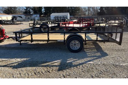 New 2026 77 x14' Dovetail Utility Trailer - Texas Bragg Trailers