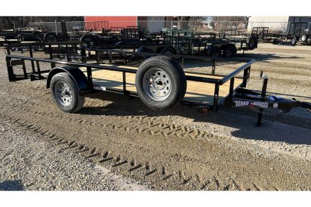 New 2026 77"x14' Dovetail Utility Trailer - Texas Bragg Trailers