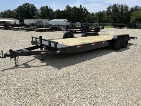 New 2026 Stag Trailers 82 x24' Dovetail 12K Equipment Trailer