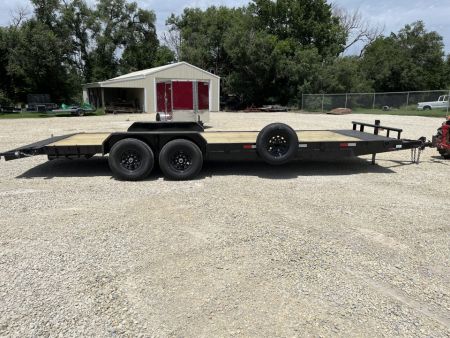New 2026 Stag Trailers 82"x24' Dovetail 12K Equipment Trailer