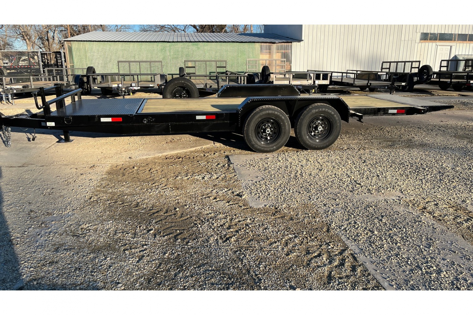 New 2027 Stag Trailers 82"x22' (18+4) 14K Tilt Trailer