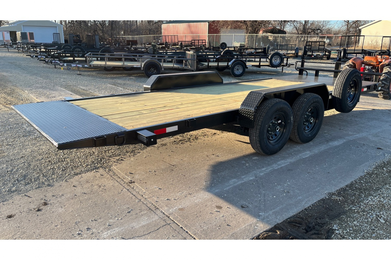New 2027 Stag Trailers 82"x22' (18+4) 14K Tilt Trailer