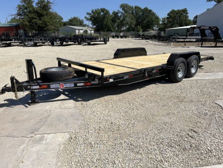 New 2027 Double A 83 x17+4 Tilt 14K Tilt Trailer