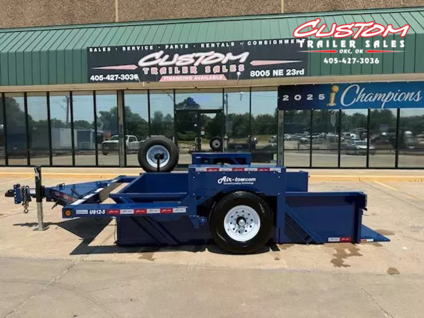 12×75 Equipment Flatbed Trailer