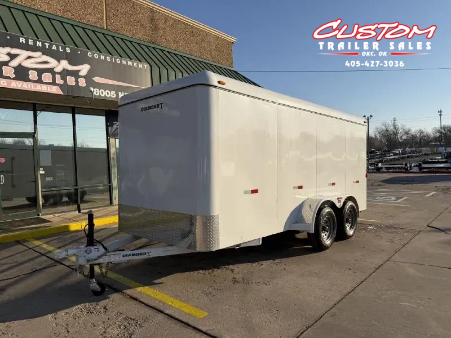 7×16 Enclosed Cargo Trailer
