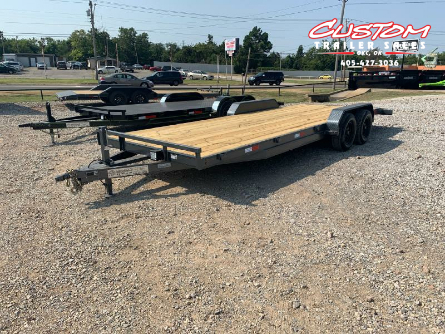 7×22 Car Hauler Trailer
