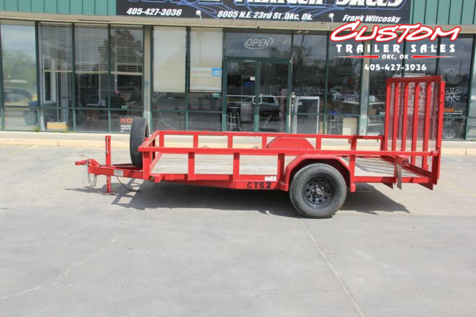6×12 Utility Trailer