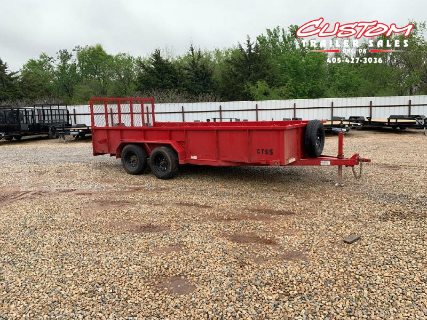 7×16 Utility Trailer