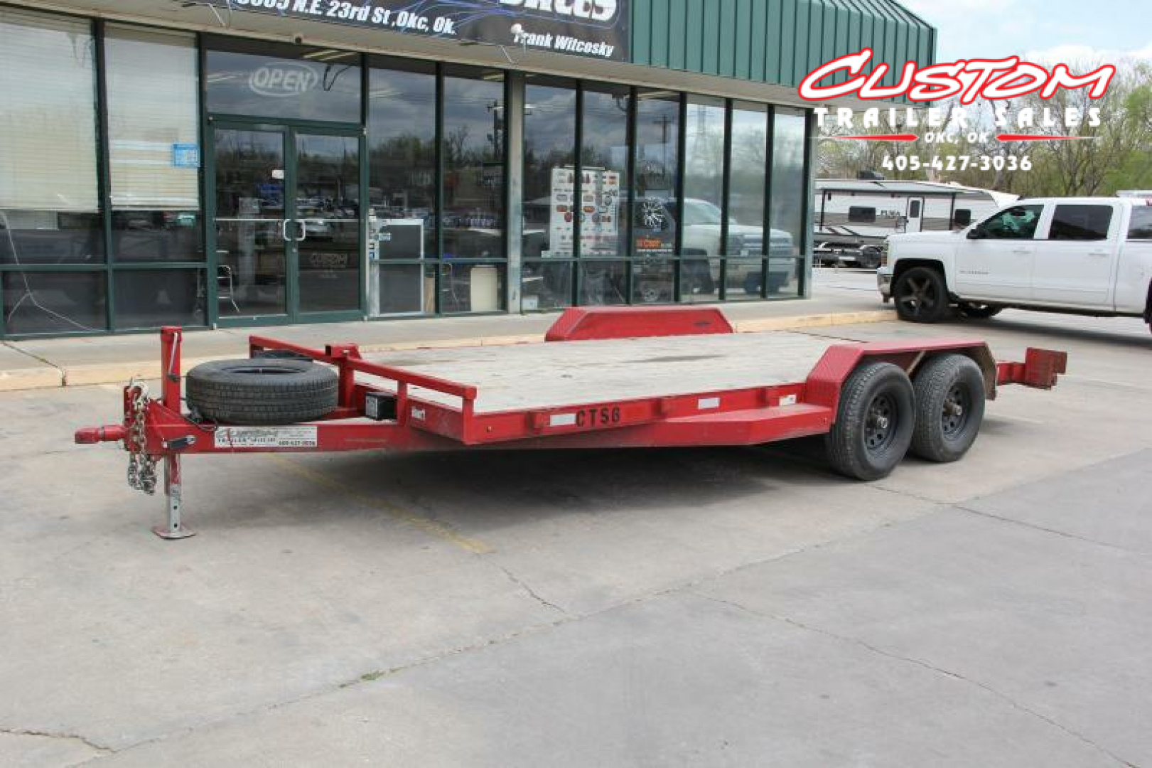 7×18 Car Hauler Trailer