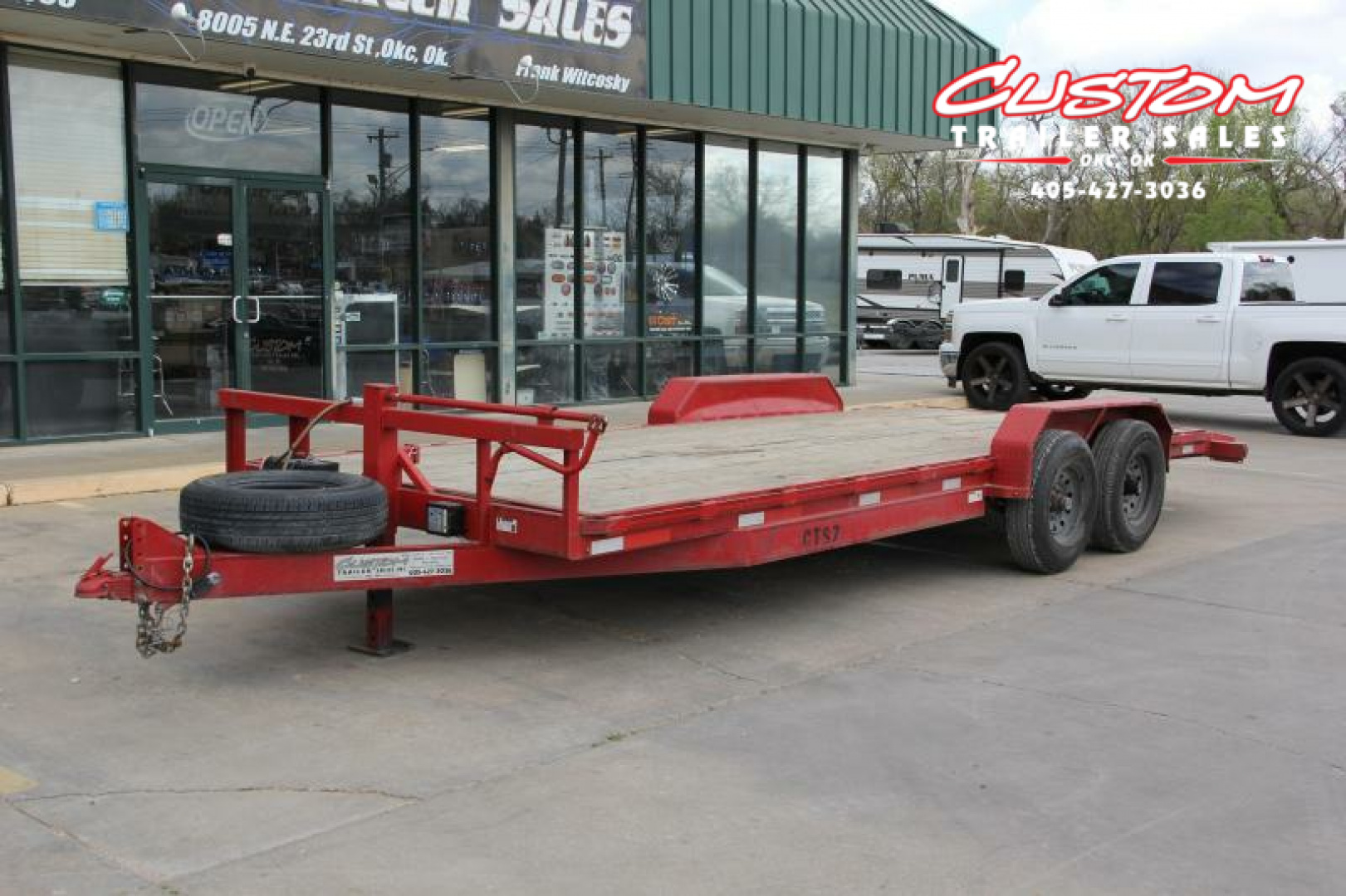 7×22 Car Hauler Trailer