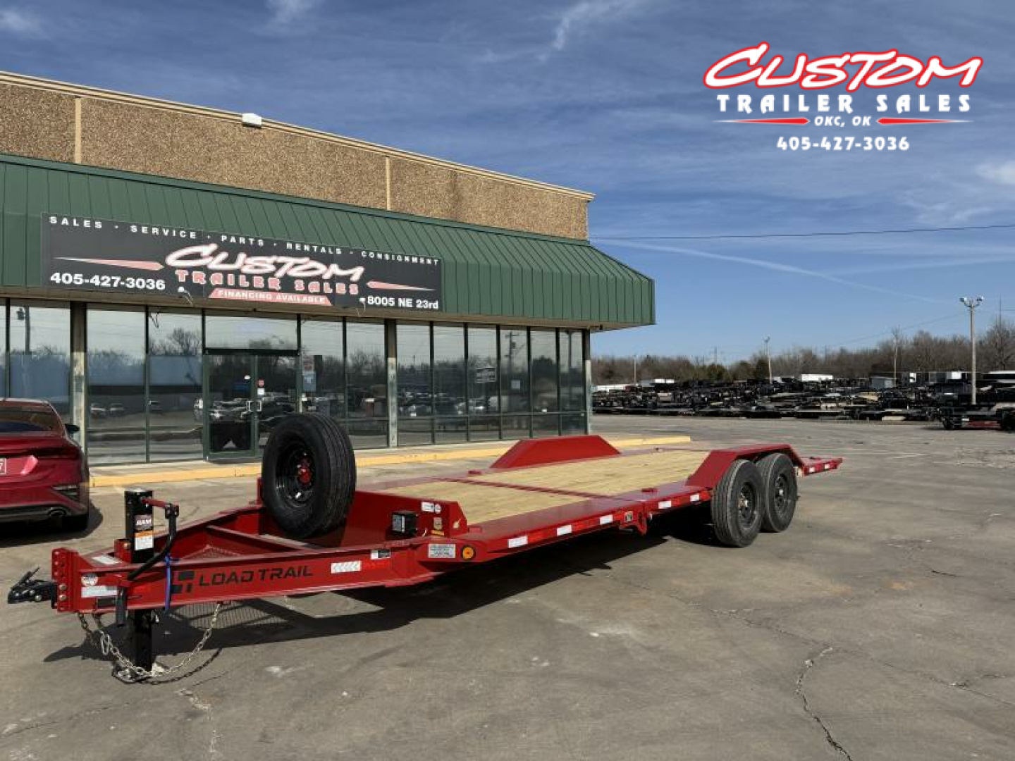 9×22 Tilt Trailer