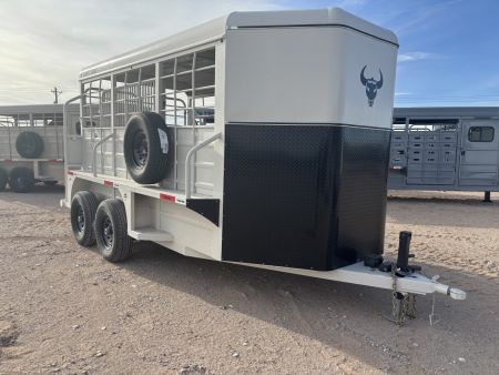 New 2026 Swift Built Trailers 6.5X14 BUMPER PULL 14K STOCK TRAILER Stock / Stock Combo Trailer