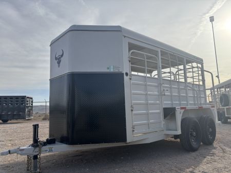 New 2026 Swift Built Trailers 6.5X14 BUMPER PULL 14K STOCK TRAILER Stock / Stock Combo Trailer