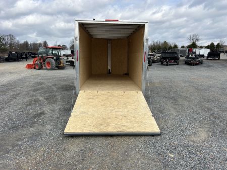 New 2026 ALCOM 7'x16' Aluminum Enclosed Trailer