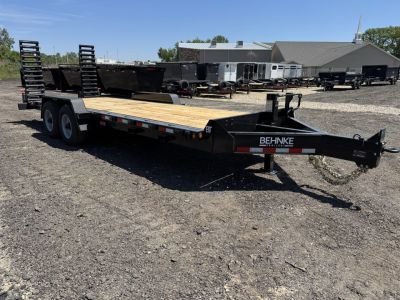 New 2026 Behnke CBCT2224E-S12K Equipment Trailer