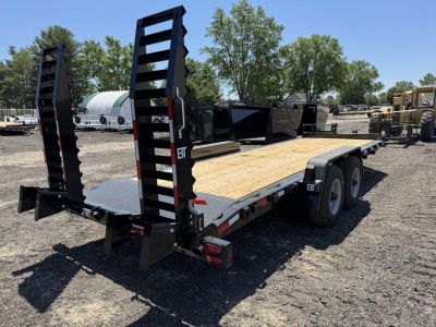 New 2026 Behnke CBCT2224E-S12K Equipment Trailer