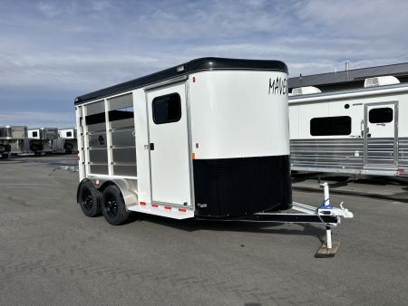 New 2026 Maverick 2 Horse High Side Bumper Pull