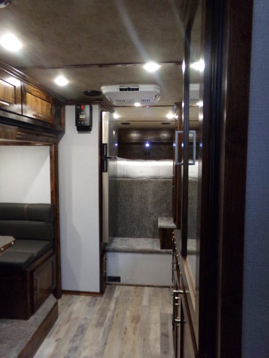 New 2026 Trails West Classic LQ 3H 10x15 Slide Out- Awning- Horse Trailer
