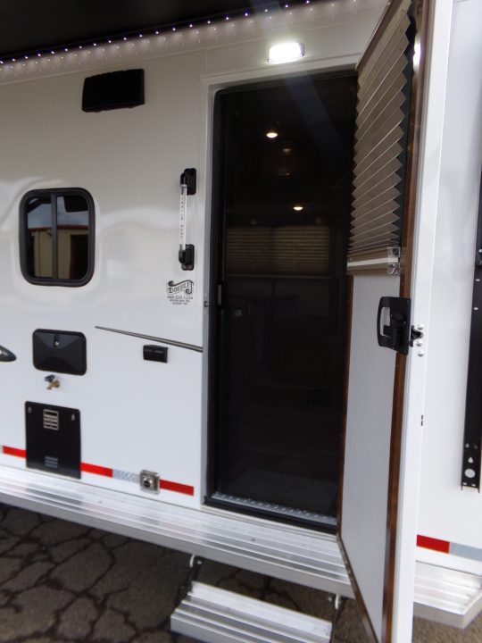 New 2026 Trails West Classic LQ 3H 10x15 Slide Out- Awning- Horse Trailer