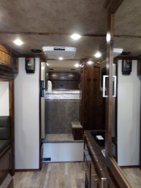 New 2026 Trails West Classic LQ 3H 10x15 Slide Out- Awning- Horse Trailer