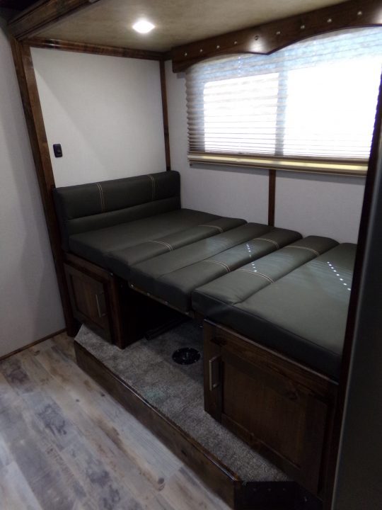 New 2026 Trails West Classic LQ 3H 10x15 Slide Out- Awning- Horse Trailer