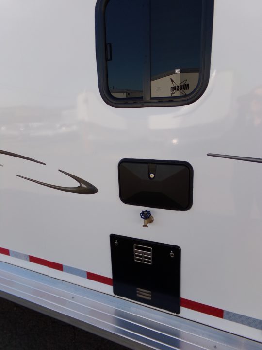 New 2026 Trails West Classic LQ 3H 10x15 Slide Out- Awning- Horse Trailer