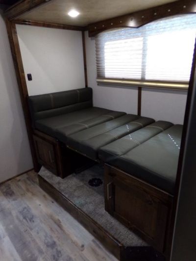 New 2026 Trails West Classic LQ 3H 10x15 Slide Out- Awning- Horse Trailer