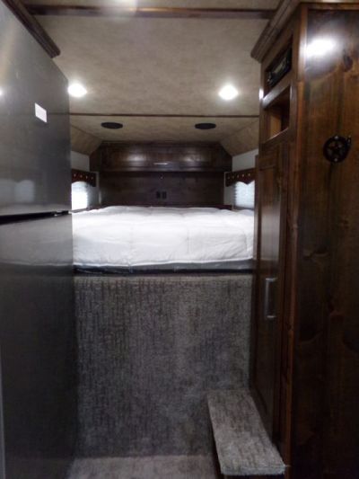 New 2026 Trails West Classic LQ 3H 10x15 Slide Out- Awning- Horse Trailer
