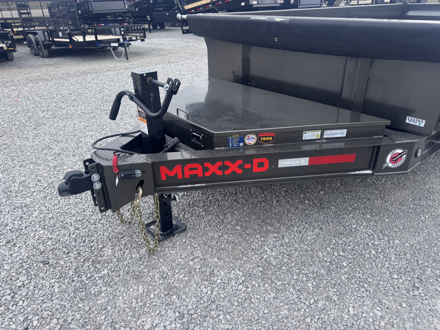 New 2026 MAXX-D DJX 83"x14' 14,000# GVWR Dump Trailer