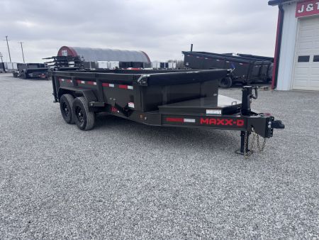 New 2026 MAXX-D DJX 83"x14' 14,000# GVWR Dump Trailer