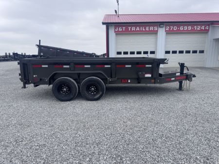 New 2026 MAXX-D DJX 83"x14' 14,000# GVWR Dump Trailer