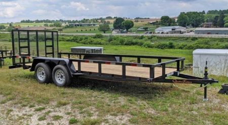 New 2026 Quality 7x18 General Duty Utility Trailer - NO DOVE