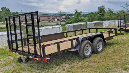 New 2026 Quality 7x18 General Duty Utility Trailer - NO DOVE