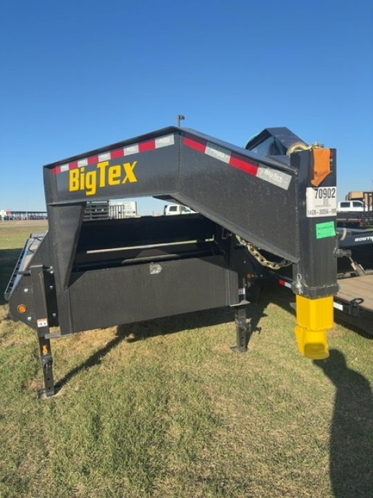 New 2026 Big Tex Trailers 14GN-30D5A Flatbed Trailer