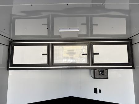 New 2027 Rock Solid Cargo 8.5x36 Triple Axle Super Sport Enclosed Cargo Trailer – Silver Polycore