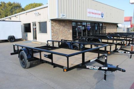 New 2026 Top Hat 12X77 DSP Utility Trailer