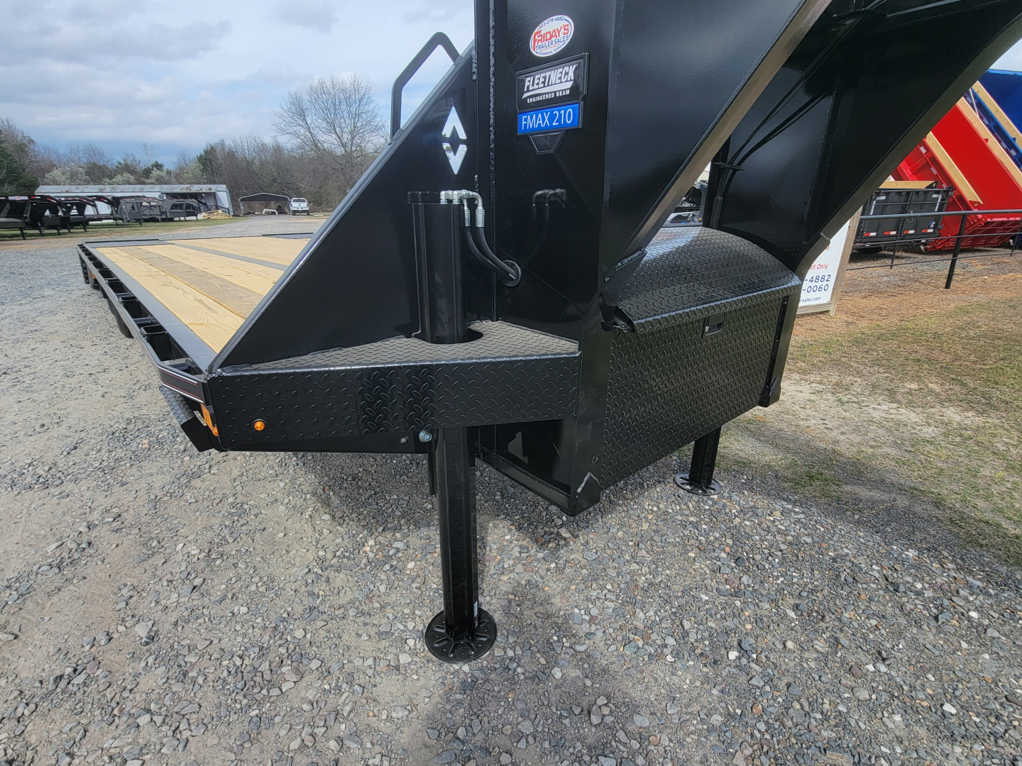 New 2026 Diamond C Trailers FMAX210 32' x 102" Hydraulic Dovetail Equipment Trailer
