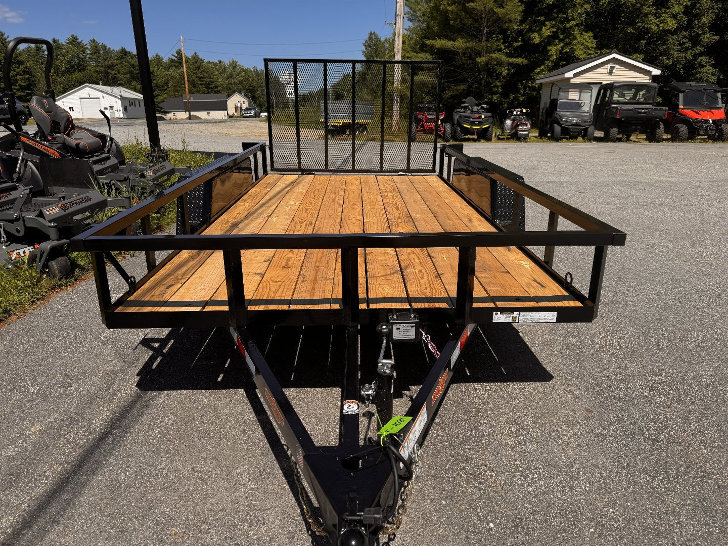 New 2025 Down 2 Earth Trailers 82x14 Tandem Axle 7K Utility Trailer