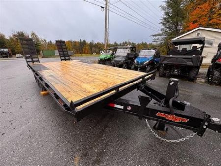 New 2025 Down2Earth 102X20 Equipment Deckover 14,000lb GVWR (DTE820DO7B) for Sale