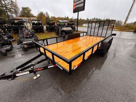New 2025 Down2Earth 82x16 Utility Trailer 7,000lb GVWR (DTE8216UT3.5B) for Sale