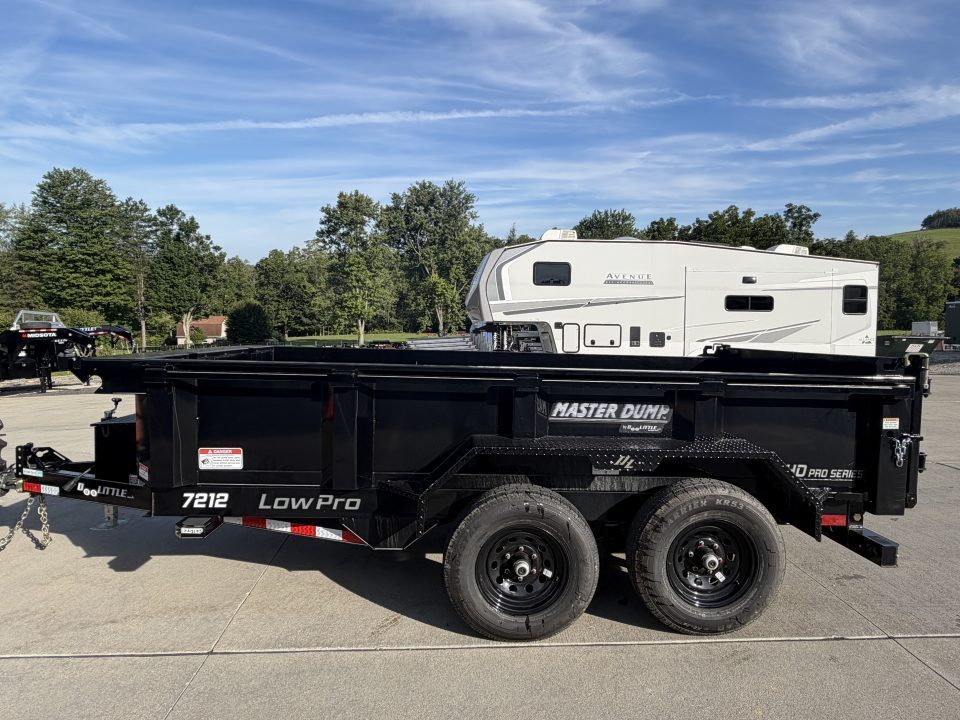 New 2026 Doolittle Trailers Master Dump 6'X12' Dump Trailer w/ Wireless Remote (No Ramps/No Tarp) - 9,990# GVWR