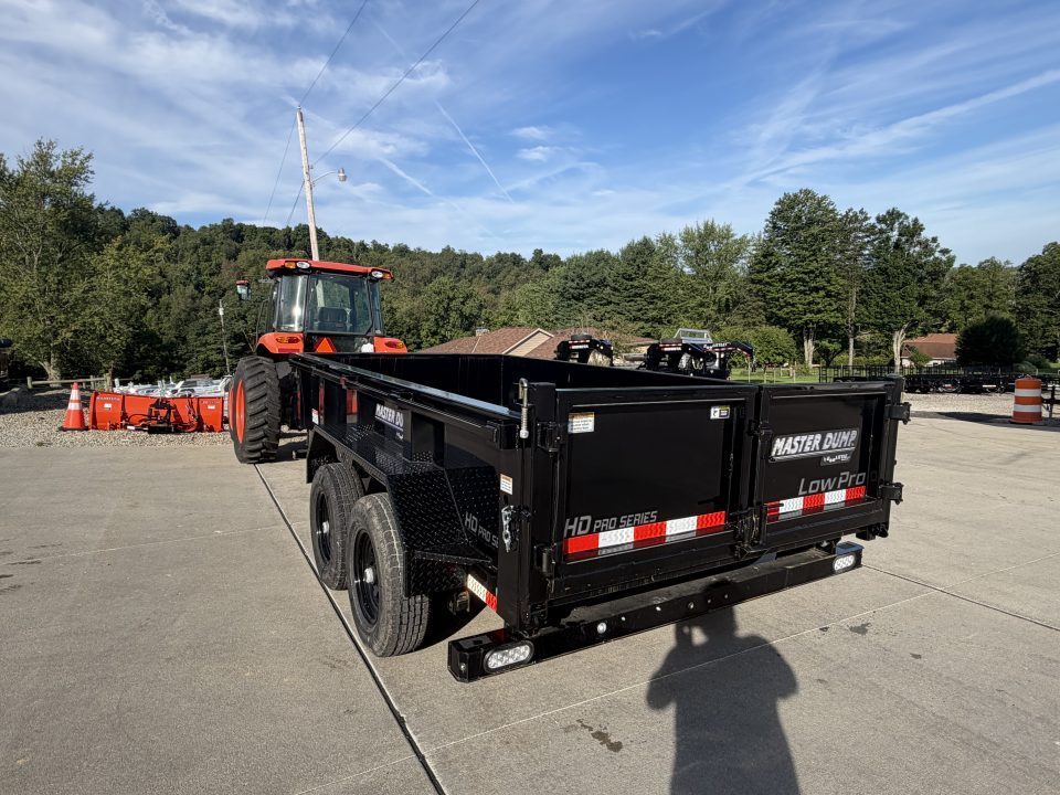 New 2026 Doolittle Trailers Master Dump 6'X12' Dump Trailer w/ Wireless Remote (No Ramps/No Tarp) - 9,990# GVWR