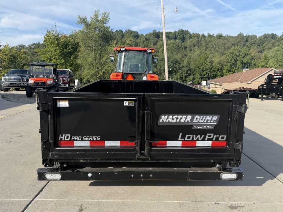 New 2026 Doolittle Trailers Master Dump 6'X12' Dump Trailer w/ Wireless Remote (No Ramps/No Tarp) - 9,990# GVWR