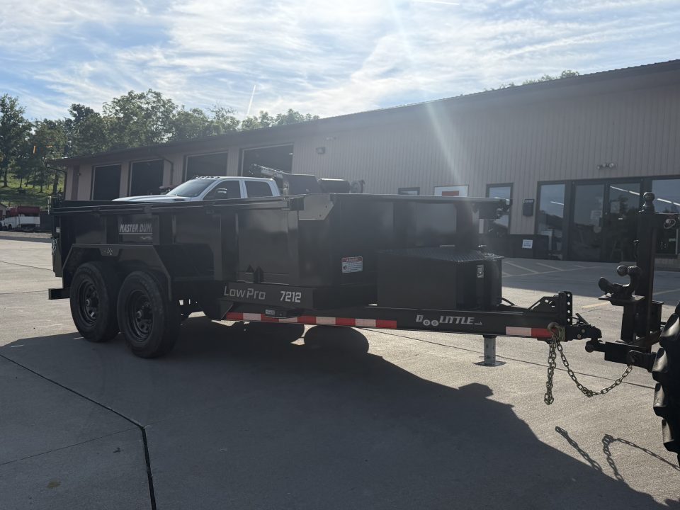 New 2026 Doolittle Trailers Master Dump 6'X12' Dump Trailer w/ Wireless Remote (No Ramps/No Tarp) - 9,990# GVWR