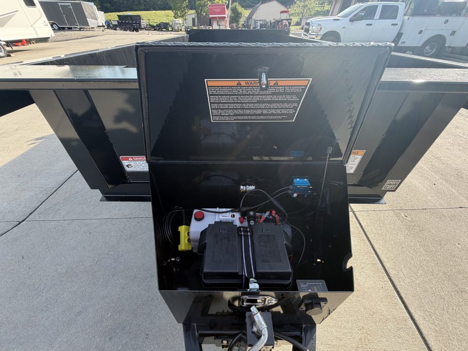 New 2026 Doolittle Trailers Master Dump 6'X12' Dump Trailer w/ Wireless Remote (No Ramps/No Tarp) - 9,990# GVWR