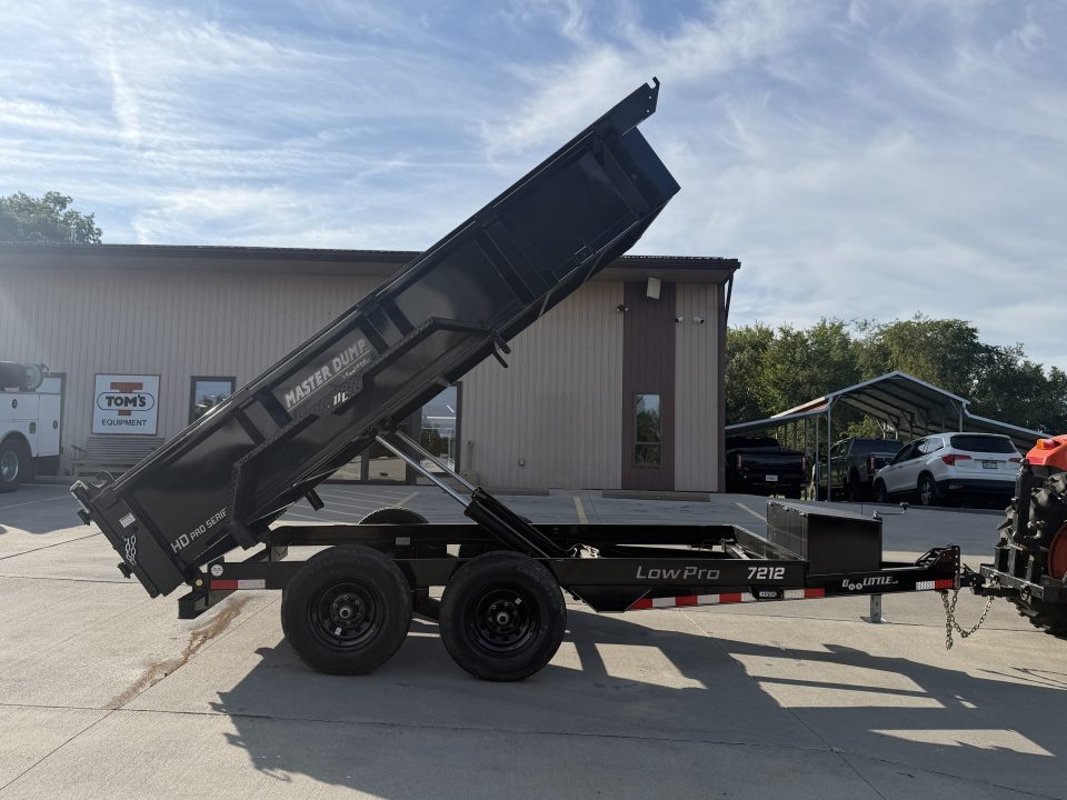 New 2026 Doolittle Trailers Master Dump 6'X12' Dump Trailer w/ Wireless Remote (No Ramps/No Tarp) - 9,990# GVWR