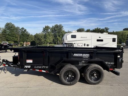New 2026 Doolittle Trailers Master Dump 6'X12' Dump Trailer w/ Wireless Remote (No Ramps/No Tarp) - 9,990# GVWR