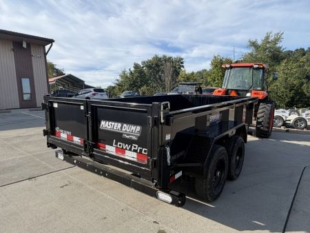 New 2026 Doolittle Trailers Master Dump 6'X12' Dump Trailer w/ Wireless Remote (No Ramps/No Tarp) - 9,990# GVWR