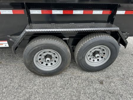 New 2026 HAWKE 7X12 12K TANDEM AXLE DUMP TRAILER 2' WALLS
